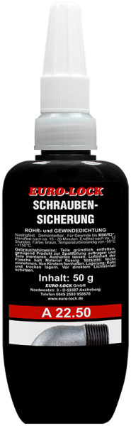 A 22.50 - Schraubensicherung niedrigfest