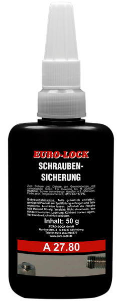 A 27.80 - Schraubensicherung hochfest
