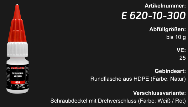E 620 - Sekundenkleber