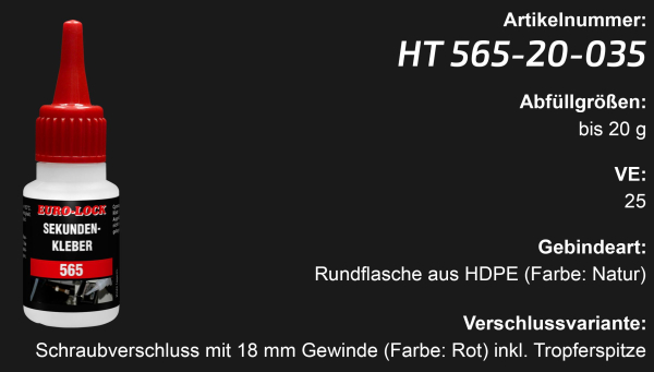 HT 565 - Sekundenkleber